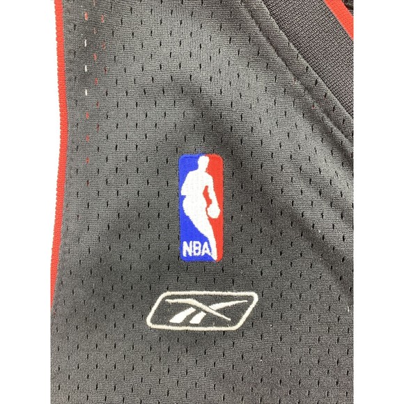 NBA Authentic Shaquille O'Neal Mens Jersey Size 2XL Black Red Team Apparel - Picture 7 of 12